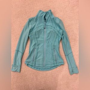Lululemon Define Blue Zip Up Stretch Sweatshirt Jacket